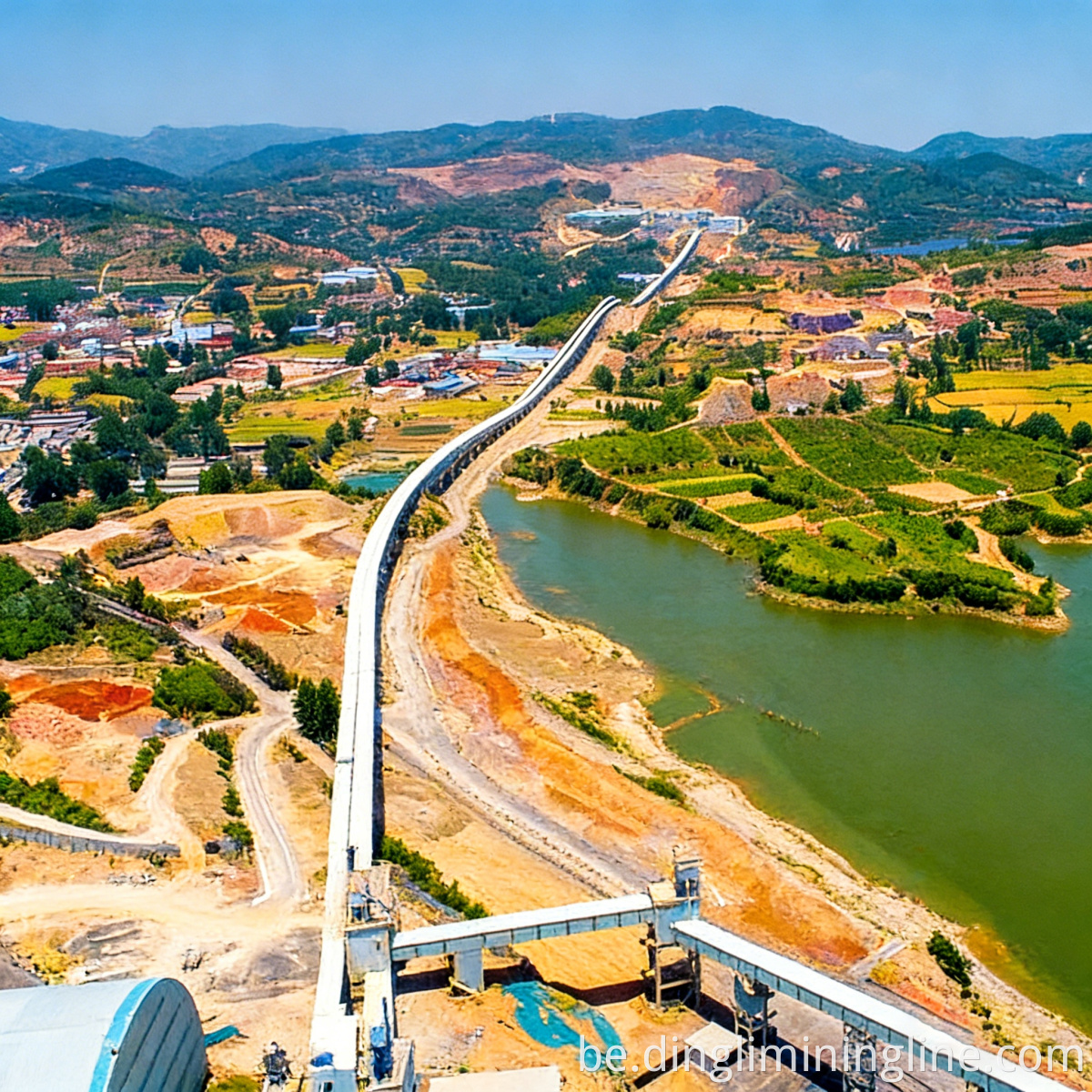 Камнедрабільны завод коштам 10 мільёнаў TY 10 Million TPY Stone Crushing Plant